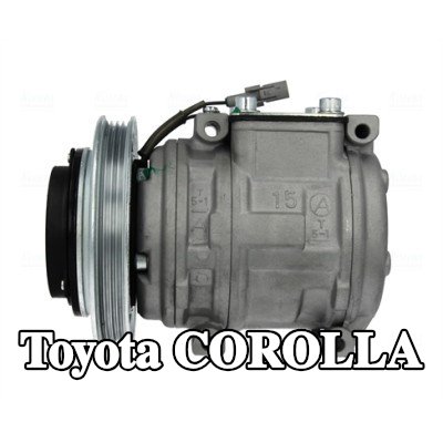 NISSENS ضاغط تكييف الهواء مع زيت ضاغط PAG, مع قابض مغناطيسي — 1995 Toyota Corolla