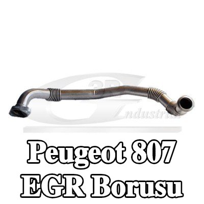 3RG EGR borusu — Peugeot 807