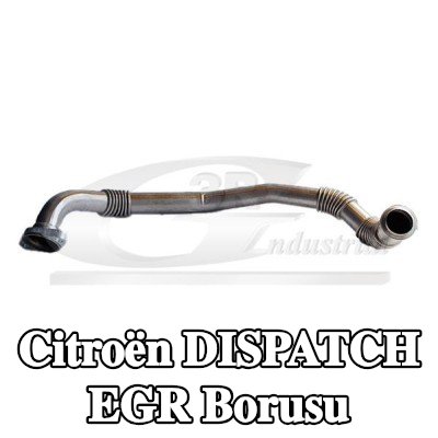 3RG EGR borusu — Citroën Dispatch