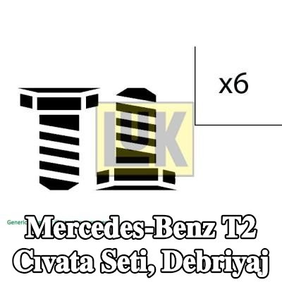 LuK Cıvata seti, debriyaj — Mercedes-Benz T2