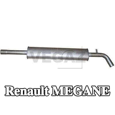 VEGAZ كاتم الصوت الأمامي — 2012 Renault Megane