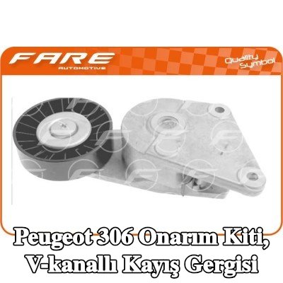 FARE SA Onarım Kiti, V-kanallı kayış gergisi — Peugeot 306