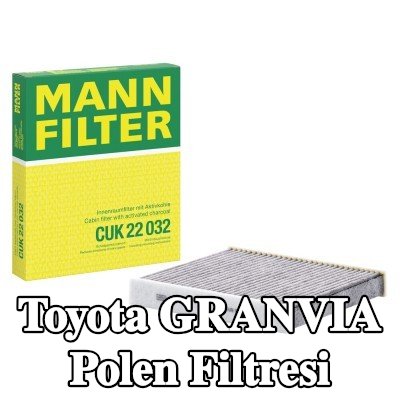 MANN-FILTER Polen filtresi Aktif Karbon Filtresi — Toyota Granvia