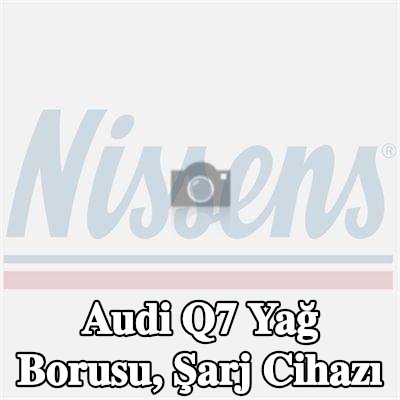 NISSENS Yağ Borusu, şarj cihazı — 2012 Audi Q7