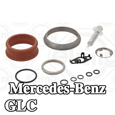 ELRING مجموعة التثبيت, الشاحن مع الحشيات/الأختام — Mercedes-Benz Glc