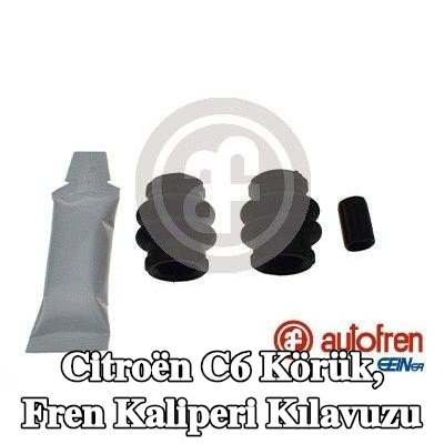 AUTOFREN SEINSA Körük, fren kaliperi kılavuzu — 2005 Citroën C6