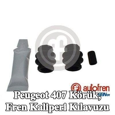 AUTOFREN SEINSA Körük, fren kaliperi kılavuzu — Peugeot 407