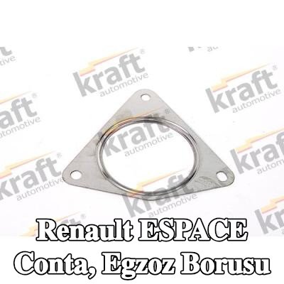 KRAFT Conta, egzoz borusu — 2002 Renault Espace