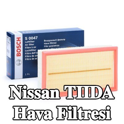 BOSCH Hava filtresi — Nissan Tiida