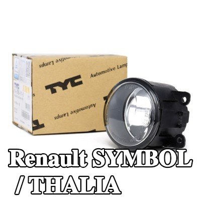 TYC مصباح ضباب يسار, يمين, H11 — Renault Symbol / Thalia