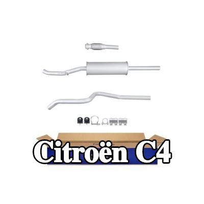 HELLA كاتم الصوت الأمامي, مع قطع التركيب — Citroën C4