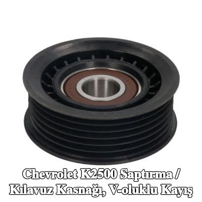 BTA Saptırma / kılavuz kasnağı, V-ribbed belt Outer Diameter: 69mm, Ø: 69mm — Chevrolet K2500