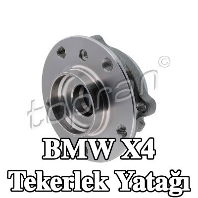 TOPRAN Tekerlek yatağı Tekerlek göbeğine entegre tekerlek yatağı, entegre manyetik sensör halkalı — BMW X4