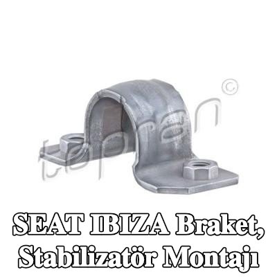 TOPRAN Braket, stabilizatör montajı Ön Aks Sol — SEAT Ibiza