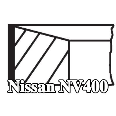 MAHLE مجموعة حلقات المكبس — Nissan Nv400