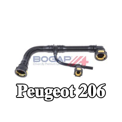 BOGAP خرطوم تنفيس علبة المرافق — Peugeot 206