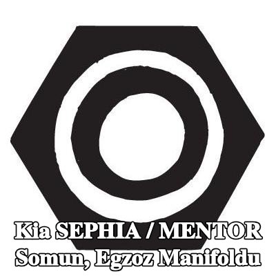 BOSAL Somun, egzoz manifoldu — 1995 Kia Sephia / Mentor