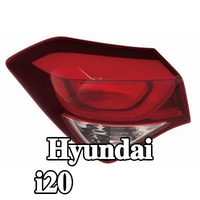 ABAKUS المصباح الخلفي الأيمن, بدون مصابيح — 2016 Hyundai i20