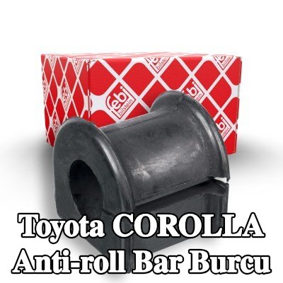 FEBI BILSTEIN Ön aks stabilizatör çubuğu burcu, 21mm, Kauçuk — 2012 Toyota Corolla
