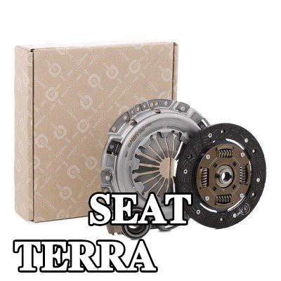 VALEO طقم القابض CLASSIC KIT3P, مع محمل تحرير القابض — SEAT Terra