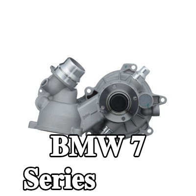 VALEO مضخة مياه بدون غطاء, مع حشيات/مانعات تسرب — 2002 BMW 7 Series