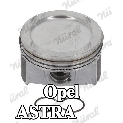 NÜRAL مكبس لقضيب التوصيل Keystone, مع حامل حلقة المكبس — 2012 Opel Astra
