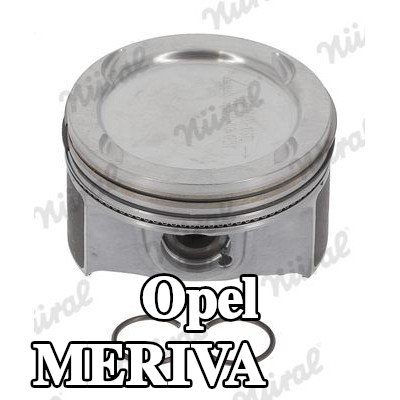NÜRAL مكبس لقضيب التوصيل Keystone, مع حامل حلقة المكبس — Opel Meriva
