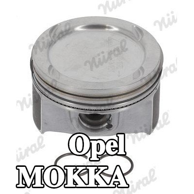 NÜRAL مكبس لقضيب التوصيل Keystone, مع حامل حلقة المكبس — Opel Mokka