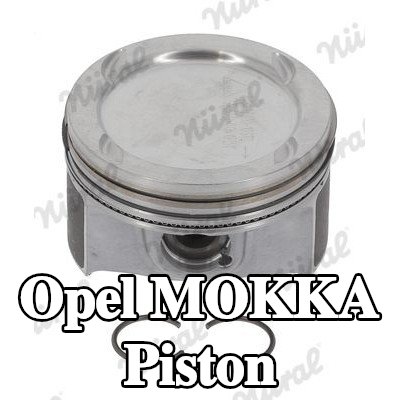 NÜRAL Keystone bağlantı kolu için piston, piston segman taşıyıcısı ile — Opel Mokka