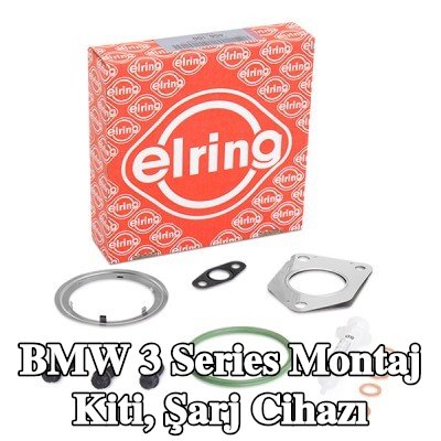 ELRING Montaj Kiti, conta/sızdırmazlık elemanları ile şarj cihazı, cıvata/vida ile — 2014 BMW 3 Series