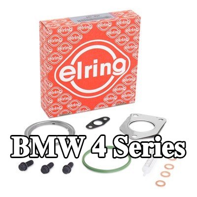 ELRING مجموعة التثبيت, الشاحن مع الحشيات/الأختام, مع مسامير/براغي — 2014 BMW 4 Series