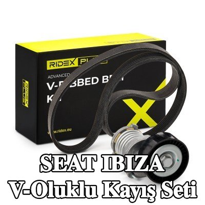 RIDEX PLUS V-Oluklu Kayış Seti — 2000 SEAT Ibiza