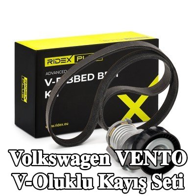 RIDEX PLUS V-Oluklu Kayış Seti — Volkswagen Vento