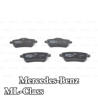 BOSCH مجموعة وسادات الفرامل 16, 6mm, مع لوحة مانعة للصرير — Mercedes-Benz ML-Class