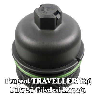 FEBI BILSTEIN Conta halkalı yağ filtresi muhafaza kapağı — Peugeot Traveller