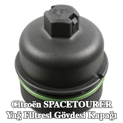 FEBI BILSTEIN Conta halkalı yağ filtresi muhafaza kapağı — 2016 Citroën Spacetourer