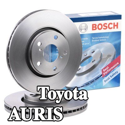BOSCH القطر الخارجي لقرص المكابح: 295mm, مُهوى, مشحم — 2006 Toyota Auris