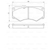 BOSCH Fren balatası seti 18mm — Mercedes-Benz T1 (5)