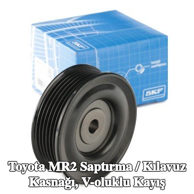 SKF Saptırma / kılavuz kasnağı, V-ribbed belt Ø: 81mm — Toyota Mr2