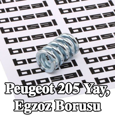 BOSAL Yay, egzoz borusu — 1990 Peugeot 205