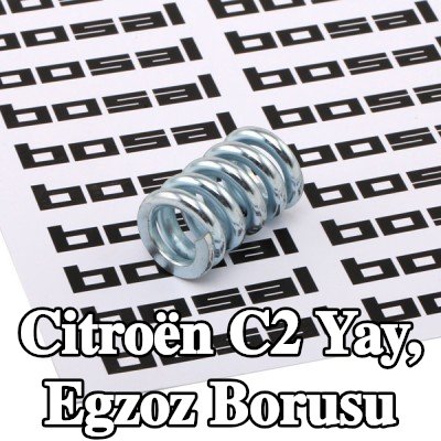 BOSAL Yay, egzoz borusu — Citroën C2