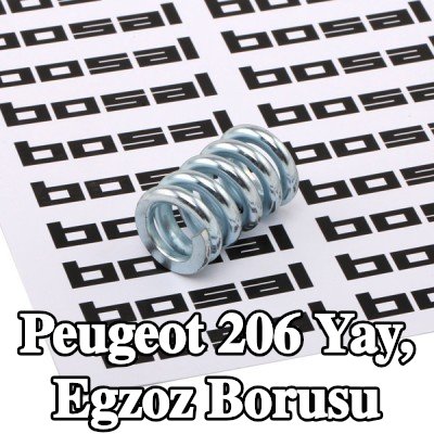 BOSAL Yay, egzoz borusu — Peugeot 206