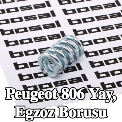 BOSAL Yay, egzoz borusu — Peugeot 806