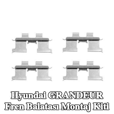 BOSCH Fren balatası montaj kiti — 2011 Hyundai Grandeur