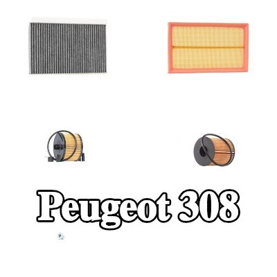 RIDEX مجموعة الفلاتر — 2007 Peugeot 308