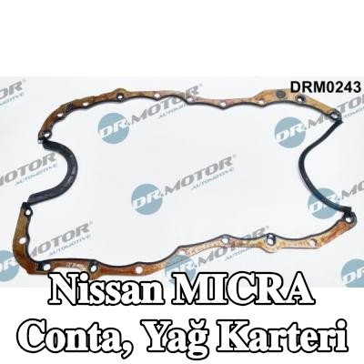 DR.MOTOR AUTOMOTIVE Conta, yağ karteri — Nissan Micra
