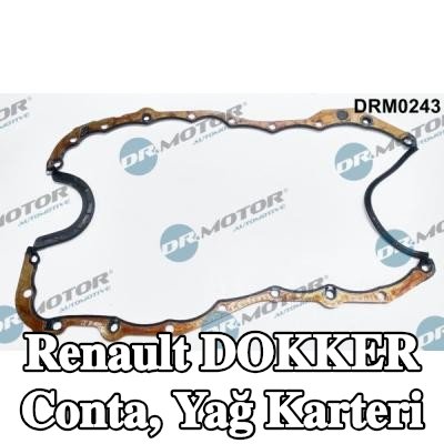 DR.MOTOR AUTOMOTIVE Conta, yağ karteri — Renault Dokker