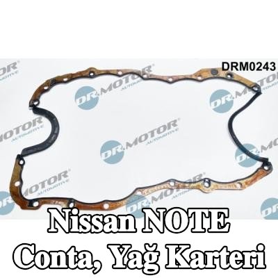 DR.MOTOR AUTOMOTIVE Conta, yağ karteri — Nissan Note