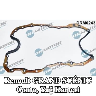 DR.MOTOR AUTOMOTIVE Conta, yağ karteri — Renault Grand Scénic