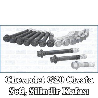 AJUSA Cıvata Kiti, silindir kafası M11, 93mm — Chevrolet G20